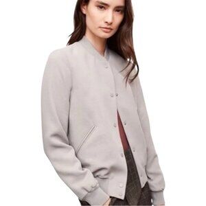 Aritzia Wilfred Bomber PoussinSnap Jacket size XXS